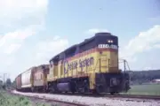 Chessie System Railroad 4424 train Gettysburg Pennsylvania Train Old Photo