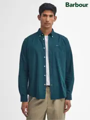 Barbour® Green Marsden Oxford Shirt (AM8075) | $171