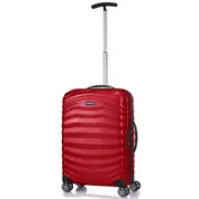 Samsonite Lite-Shock Sport 55 cm 4-Wheel Carry-On Suitcase - Chili Red