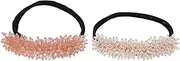 PLAFOPE 2pcs Hairpin Hair Bun Maker Donut Bun Maker Hair Holder Styling Accessory Fashion for Women Girls