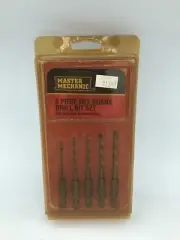 Master Mechanic 5 Piece Hex Shank Drill Bit Set For Cordless Screwdriver 616-961