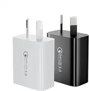 USB Charger Quick Charge 3.0 18W Charger from with Redmi 10C 10 Note 11S 10 Pro Mi 8 Mi 9 Mi 10 Samsung Galaxy A13 A33 5G M13,hongmi Huawei Google LG Nokia Sony etc (2 pcs)