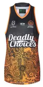 Indigenous All Stars 2025 NRL Ladies Training Singlet Sizes 8-24 BNWT