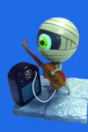 Super Scary Monster Show Little Gloomy Mummy from Monkey Fun Toys - MIB!