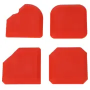 4x/set Silicone Sealant Remover Er Finisher Scraper Cleaner Caulking Tool Kit