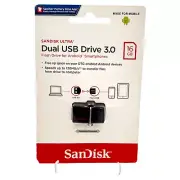 SANDISK 16GB ULTRA DUAL OTG 3.0 ON-THE-GO USB Flash Pen Thumb Drive