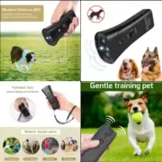 Ultrasonic Repeller Device Control Stop Anti Barking Training Supplies Dogs Bark