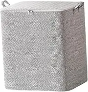 Clothes Storage Bin Large Capacity Moving Bag Blanket Storage Bag Zipper Handles Closet