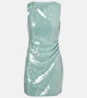 [Staud] Staud Eton sequined minidress AU 14 blue