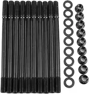 Cylinder Head Stud Kit Fit for 1.8L B18C1 GSR B18C5 Type R Series DOHC VTEC Engines Suitable for LS VTEC or B20 VTEC Conversion Aftermarket