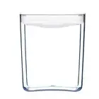 CLICKCLACK 3300ml AIR TIGHT PANTRY CUBE CONTAINER W/ LID WHITE 3.3L