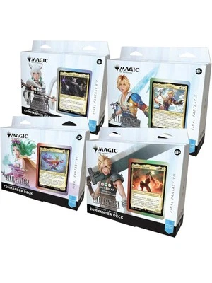 Magic The Gathering Final Fantasy Collector’s Ed. Commander Deck Bundle NEW