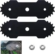Karbay 7.5-Inch Dual Edger Replacement Lawn Edger Blade 29182 Compatible with Greenworks 27032 Electric Edger - 2 Pack