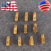 10pcs/kit Hex Type Main Jets for MIKUNI VM/TM/TMX Sereies Carburetor 200-290 230