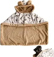 Pet Cozy Cape Blanket | Pets Wear Hats and Blankets,Pets Wear Hats and Blankets, Cat Cold Weather Coat Wraps, Cute Soft Comfortable Dog Blanket for Dogs, Cats