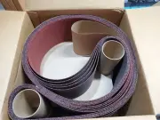 (Box of 10) 3M 6” x 132” 984F 36 Grit Cubitron II Ceramic Sanding Grinding Belt