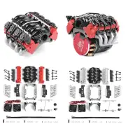 Simulate Radiator Cooling Fan Electric Engine Motor for 1/10 TRX4 SCX10 RC Car