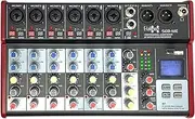 E-Lektron SE-8 Live Audio Mixer 8 Channel Mixer incl. USB Bluetooth Soundcard Phantom Power
