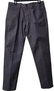 Haggar H26 Bronx Pants Men's Size 32Wx30L Slim Straight Flex Waistband 5 Pocket