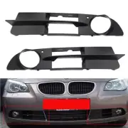 Fog light Grille Front Bumper 04-07 For BMW E60 E61 Pair