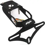 LBETYGSD Compatible with Ninja 650 Z650 Ninja650 Motorcycle Tail Tidy License Plate Holder Fender Eliminator Accessories 2017 2018 2019 2020(Logo-1)