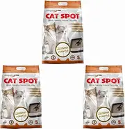 Pet Pattern Cat Litter 15 KG Ball Shaped Super Absorbent and Quick clumping Bentonite Litter