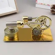 Hot Air Stirling Engine Motor Model Fluid Dynamic Physics Experimental Model Edu