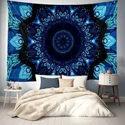 Mandala Hanging Tapestry Wall Art Large Tapestry Mural Decor Photograph Backdrop Blanket Curtain Home Bedroom Living Room Decoration