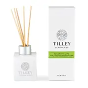 Tilley Classic White Triple Scented Reed Diffuser 75mL - Coconut & Lime FG0781