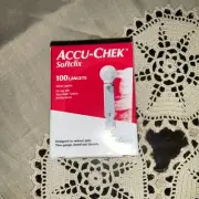 Accu-Chek Softclix Lancets for Diabetic Blood Glucose Testing (Pack of 100)