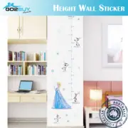 Frozen Elsa Anna Wall Sticker Removable Broken Wall Kid Girl Room Decal Height A