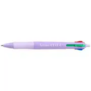 Artline Clix 4 Colour Retractable Ballpoint Lavender Barrel
