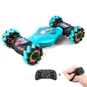 Double Controlled Twist Car Toy Scale Car with Gesture Sensing Exciting Indoor and Outdoor Play Accessory for Kids Green