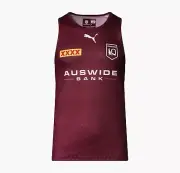 Queensland Maroons State of Origin Men's Training Singlet - Sizes 2XL - 5XL
