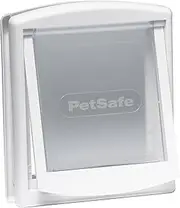 PetSafe Staywell, Convenient, Original 2 Way Pet Door, Fast Installation, Easy Fitting, 2 Way Locking, Cat Flap for All Pets – White - Large
