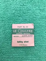 Jaeger LeCoultre Set Wheel Cal. 460 490 Part 450 22, NOS