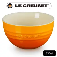 在飛比找PChome24h購物優惠-LE CREUSET-瓷器韓式飯碗350ml (南瓜橘)