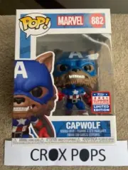 Capwolf SDCC 882 Funko Pop Vinyl New in Mint Box + Protector