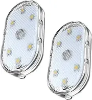 CONGARTENO 1 Pair USB LED Car Interior Ambient Lighting Touch Sensor Lights for Automotive Decor Compact Easy Installation Visual Effects for Night Driving