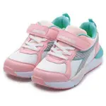 【DIADORA】女童鞋  寬楦 輕量透氣 止滑耐磨運動鞋 白粉 中大童鞋 DA13070