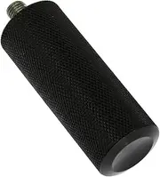 HDBUBALUS Aluminum Shifter Peg Anti Skid Knurled Shift Peg Fit for Harley Sportster Touring Dyna Softail Chopper Bobber Black
