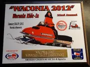 CHAPARRAL SNOWMOBILES WACONIA RIDE IN 2012 LIMITED WINNERS CIRCLE PLAQUE