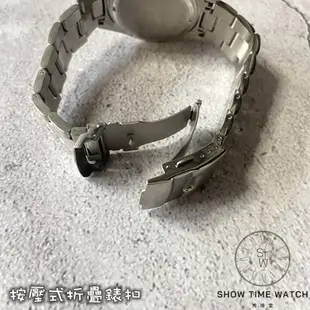 TIVOLINA 時尚潛水造型藍寶石水晶玻璃腕錶 - 藍面銀 MAW3715-B [ 秀時堂 ]