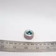 Countersunk Hex Plug Galvanized Malleable Iron Class 150 3/4"