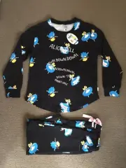Peter Alexander Alice In Wonderland Fell Down the Rabbit Hole PJ Kids Set Size 8
