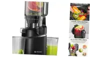 Cold Press Juicer, 5.3" Self-Feeding Juicer Machines for Whole vegetable Black