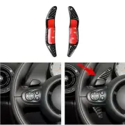 2pc For Mini Cooper R55 R56 Carbon Fiber Steering Wheel Shifter Paddle Extension (for: Mini)