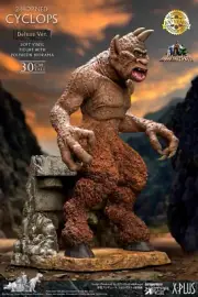 THE 7TH VOYAGE OF SINBAD~2-HORNED CYCLOPS~DLX~STATUE~LE 800~STAR ACE TOYS~MIBS