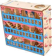 HANABASS Small Pet Maze Toy Wooden Tunnel Comfy Hamster Playpen Guinea Pig Toys Pet Games