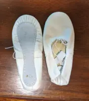 White Ballet Shoes Danshuz Child 12